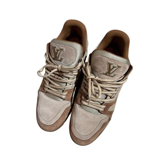 Low Trainer suede leather sneaker main image 6
